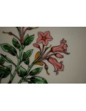(n-5678) Irabia, taimedega ovaalne vaagen "Rododendron"