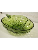 (n-5627) Indiana Glass Co, roheline kauss "Viinamarjad"