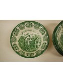 (n-5745/3) English Ironstone Tableware, Old Inns Series, rohelised kausid, 6tk komplektis
