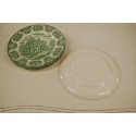 (n-5745/8) English Ironstone Tableware, Old Inns Series, rohelised salatitaldrikud, 4tk